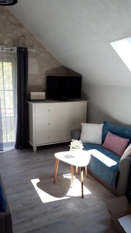 Gites Et Chambres Des Coteaux 圣摩尔德图尔 客房 照片